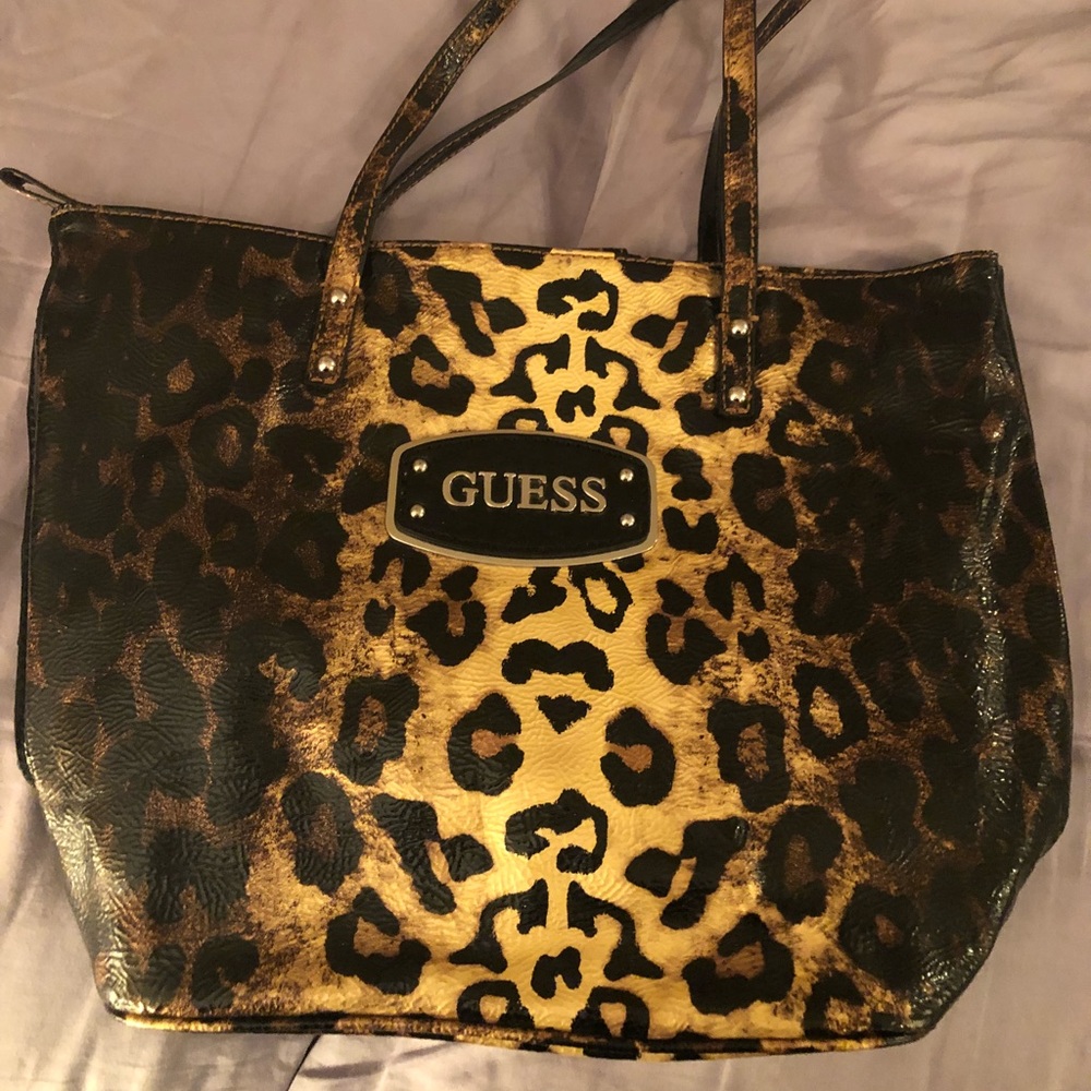 Leopard Guess Purse